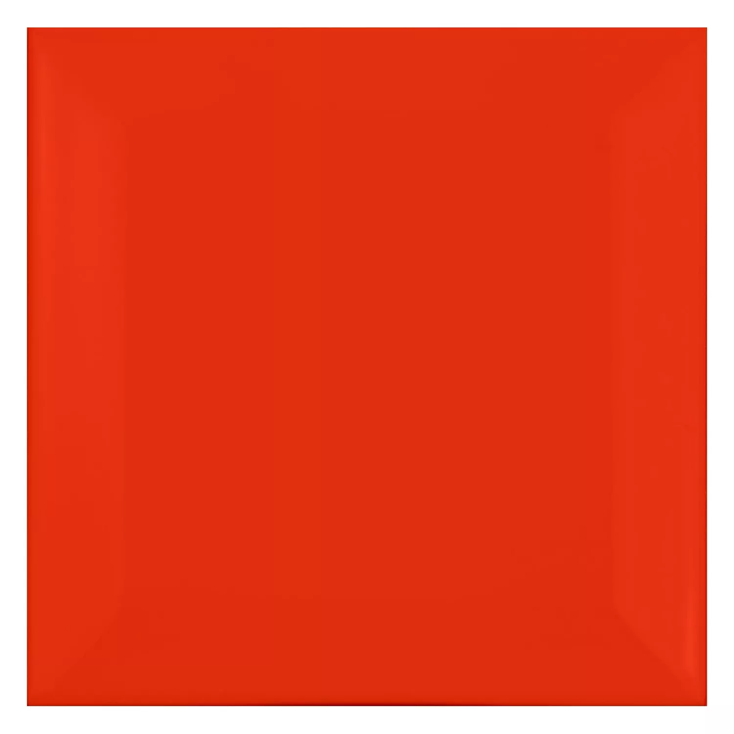 Πλακάκι μετρό Kόκκινο Παγωμένος 10x10 cm Όψη Catarina Rojo