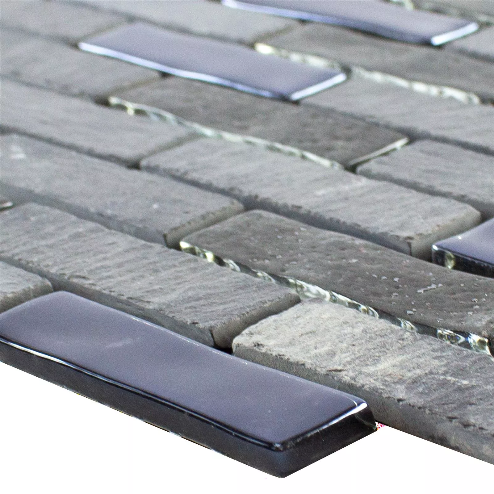 Μωσαϊκό Από Γυαλί Φυσική Πέτρα Concetto Aυτοκόλλητες Μαύρος Μωσαϊκό Από Γυαλί Φυσική Πέτρα Concetto Aυτοκόλλητες Μαύρος