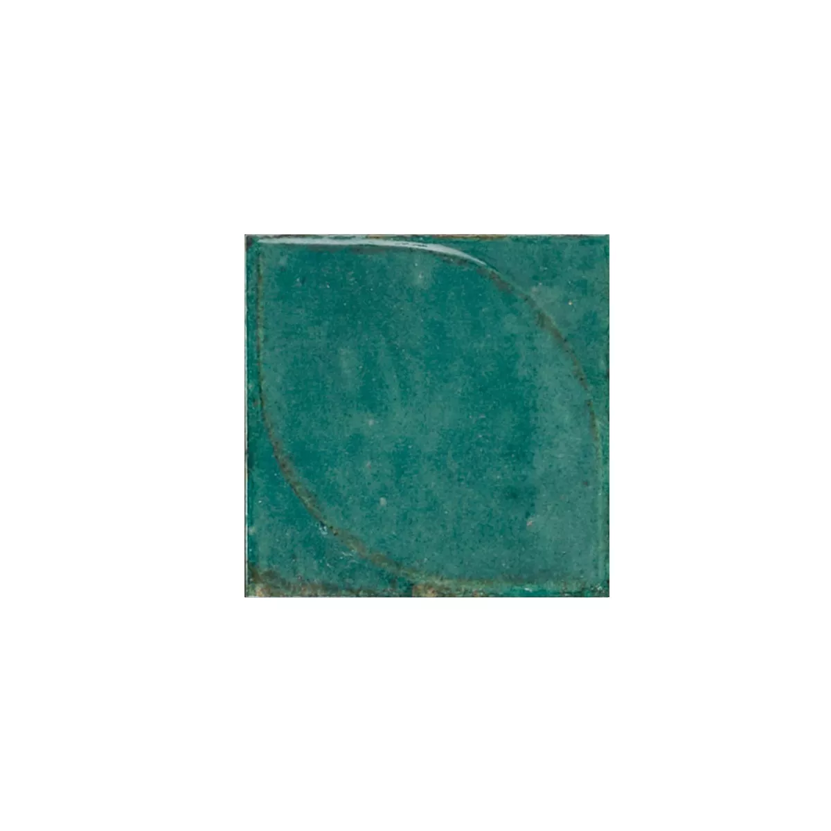 Maryland Emerald Αστραφτερό 3D Δομημένος 10x10 cm