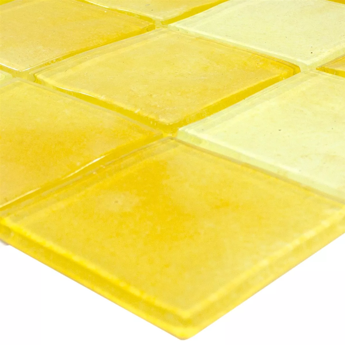Γυάλινο Μωσαϊκό Argos Κίτρινος 48x48x4 mm