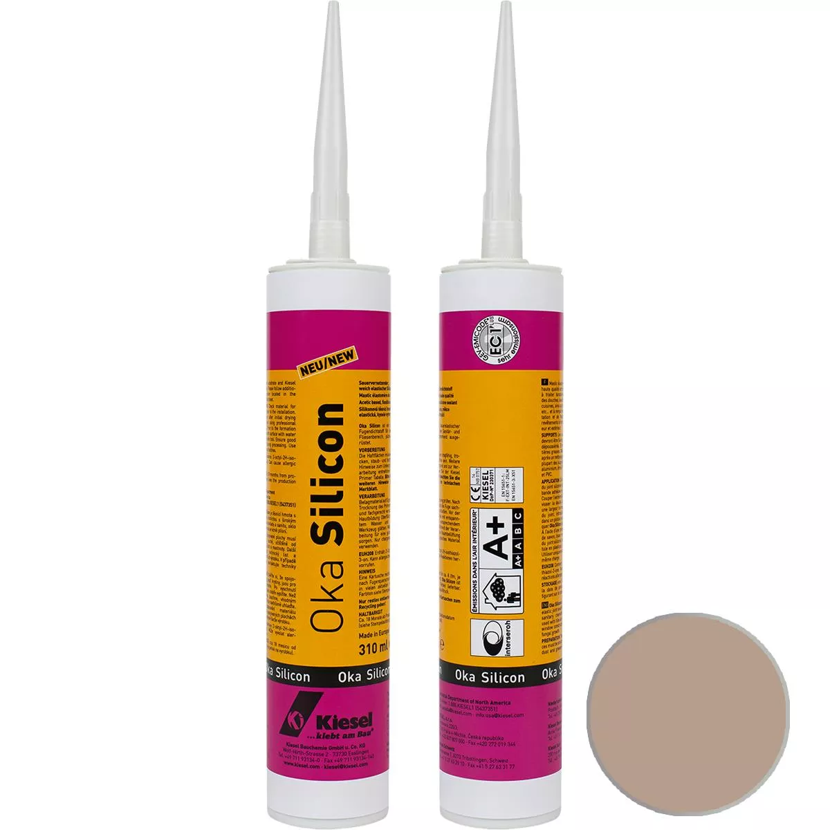 OKA SILICON αρμό σιλικόνης Desert Sand 310 ml