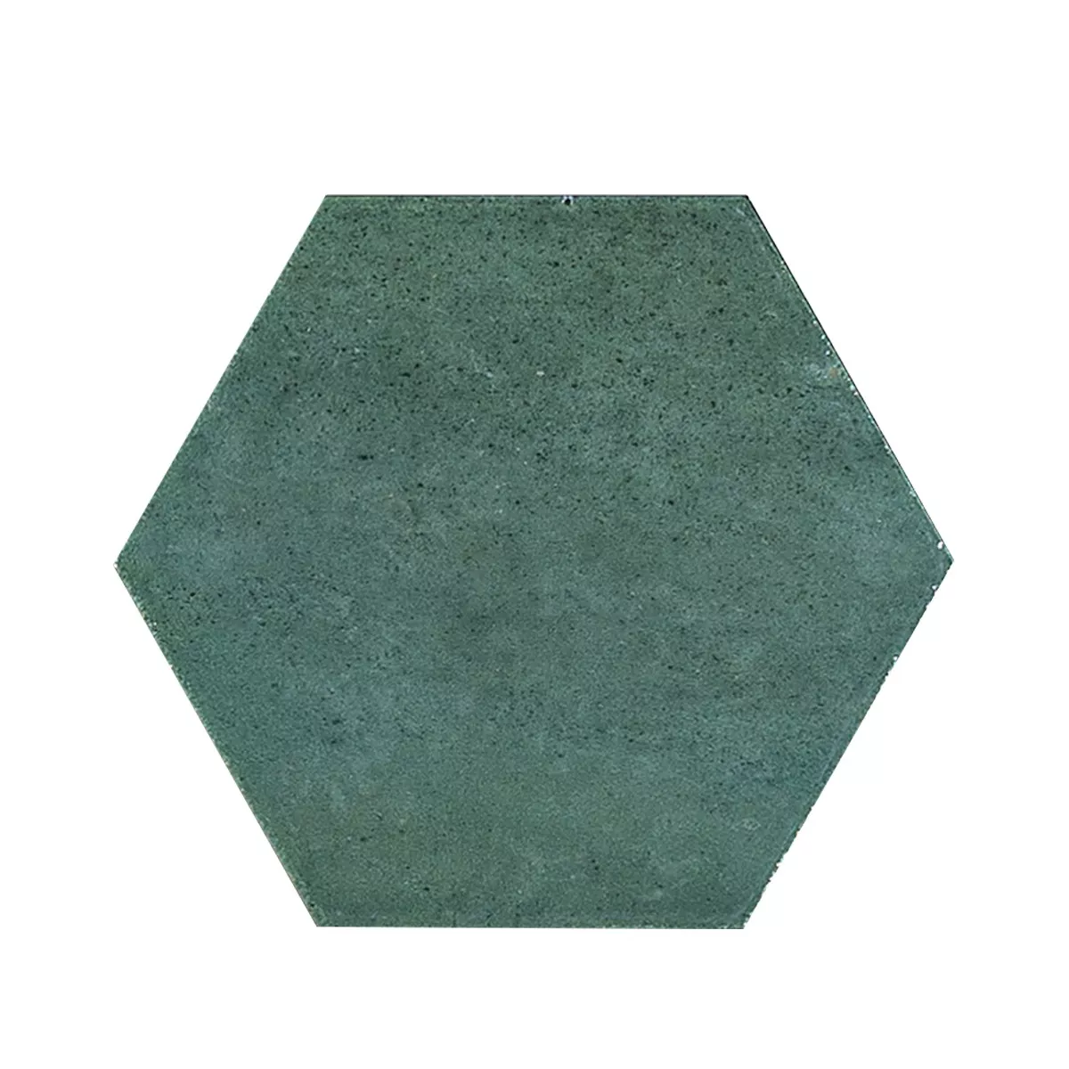 Lorino Πράσινος Αστραφτερό Εξάγωνο 18,2x21 cm
