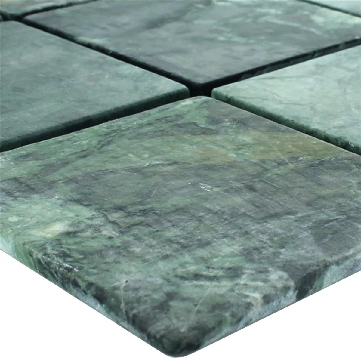 Ψηφιδωτά Πλακάκια Μάρμαρο 98x98x8mm Verde Πράσινος