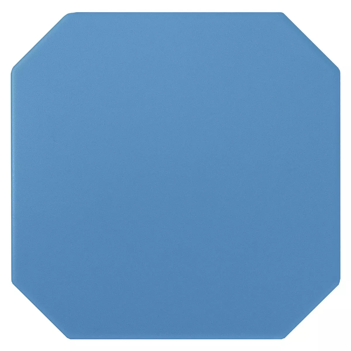 Πρότυπο από Πορσελάνινα Σκεύη Πλακάκια Genexia Uni Μπλε Οκτάγωνο 20x20cm