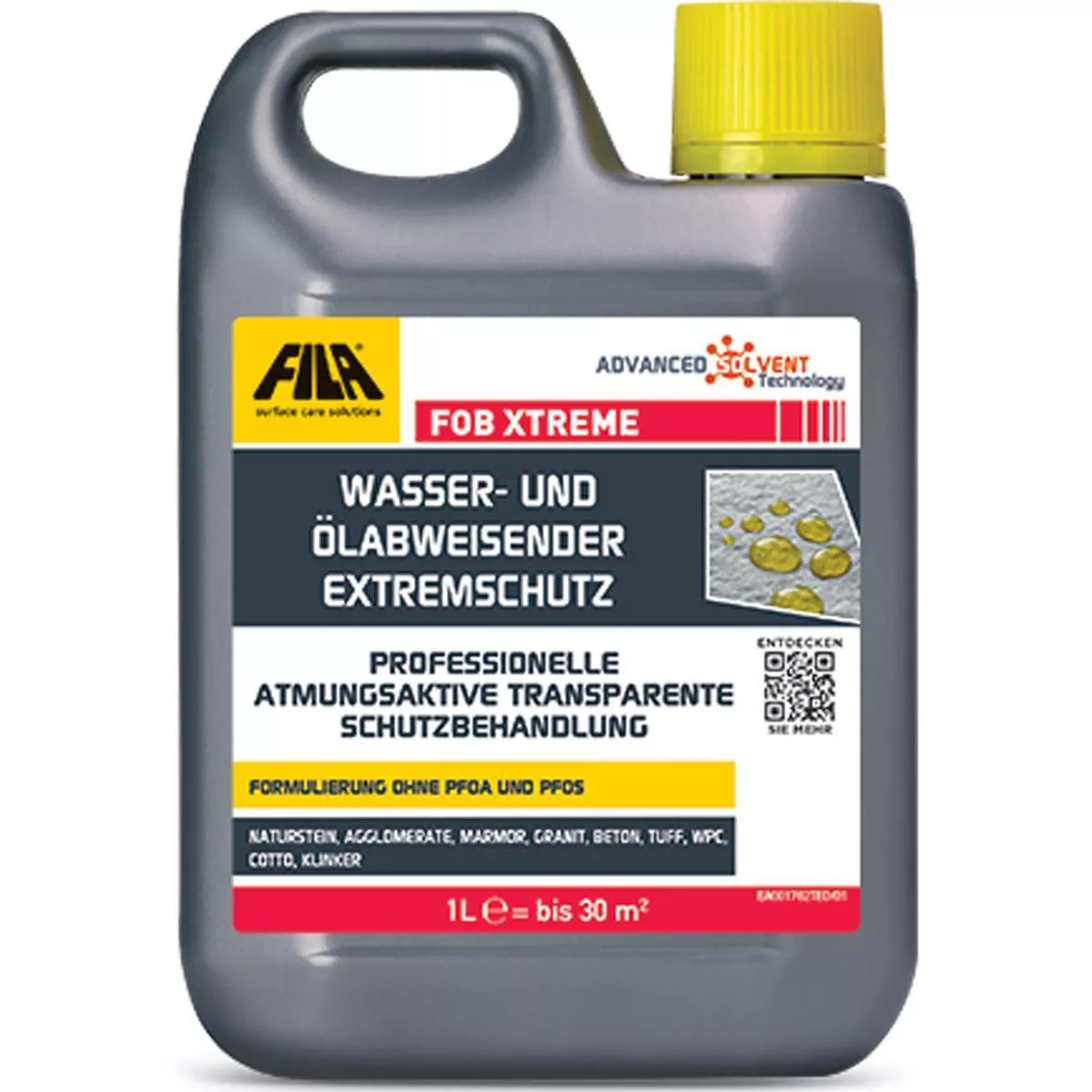 Fila FOB XTREME Water and Oil Repellent Extreme Protection 5 L