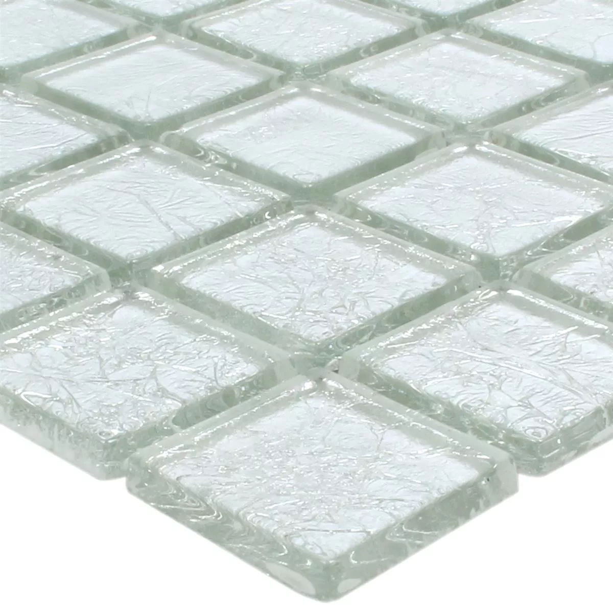 Ψηφιδωτά Πλακάκια Ποτήρι Lucca Ασήμι 23x23x4mm Ψηφιδωτά Πλακάκια Ποτήρι Lucca Ασήμι 23x23x4mm