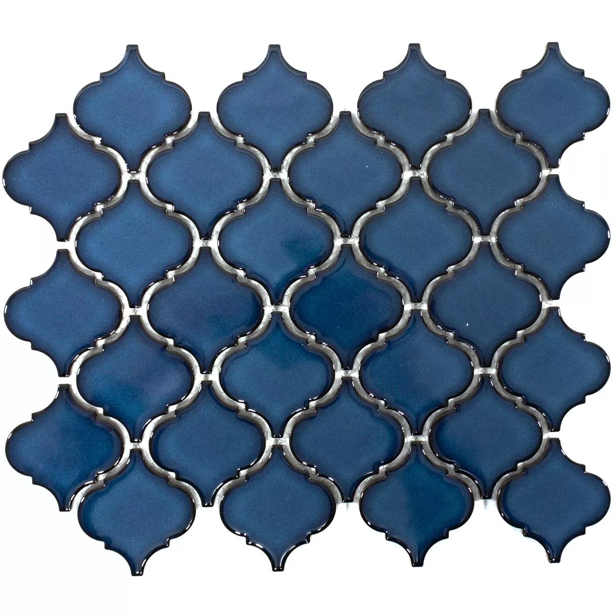 Kεραμικά Ψηφιδωτά Πλακάκια Asmara Arabesque Μπλε