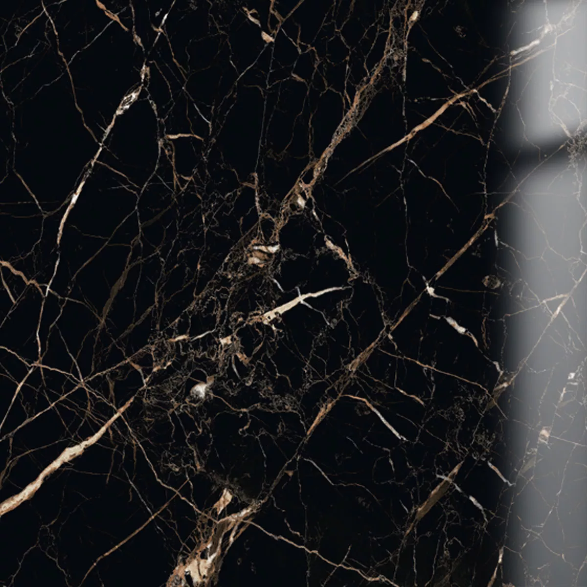Πλακάκια Δαπέδου Trento Μαρμάρινη Όψη Μαύρος Χρυσός Αμεμπτος Αστραφτερό 60x60cm Πλακάκια Δαπέδου Trento Μαρμάρινη Όψη Μαύρος Χρυσός Αμεμπτος Αστραφτερό 60x60cm