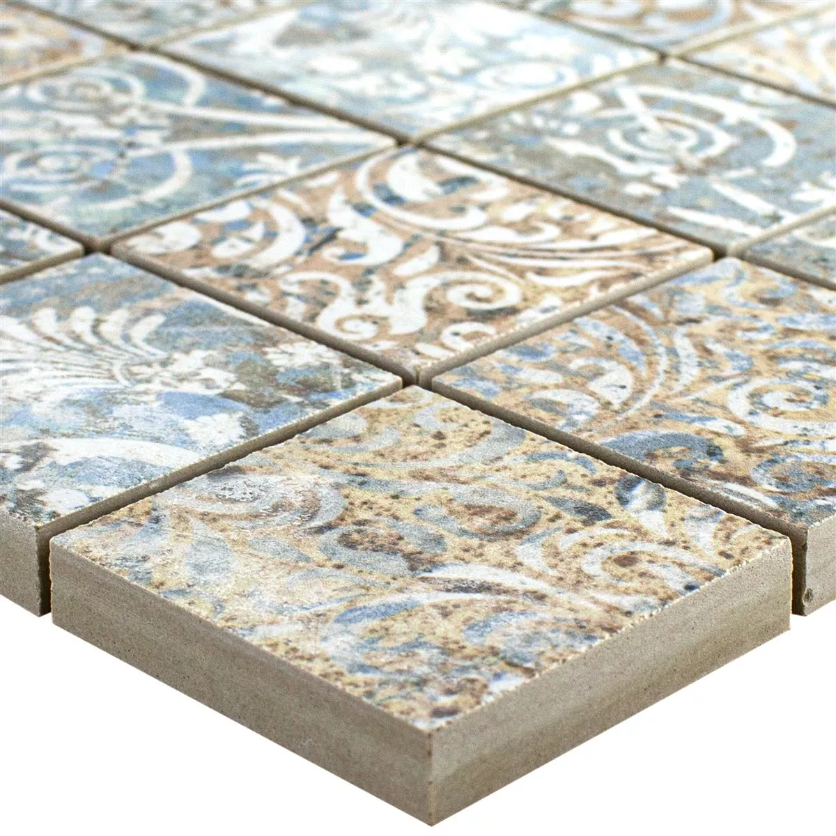 Kεραμικό Mωσαϊκό Πλακάκια Patchwork Χρωματιστό 47x47mm Kεραμικό Mωσαϊκό Πλακάκια Patchwork Χρωματιστό 47x47mm
