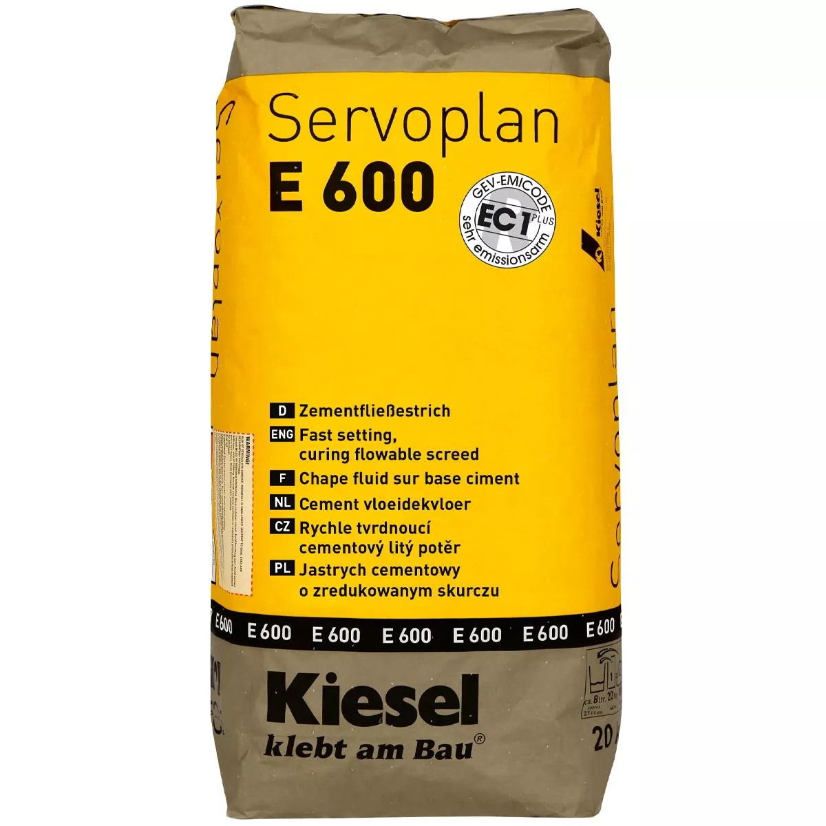 Τσιμεντορέον τσιμεντοκονία Kiesel Servoplan E 600 20 kg Τσιμεντορέον τσιμεντοκονία Kiesel Servoplan E 600 20 kg