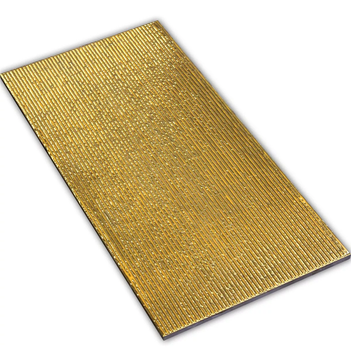 Διακόσμηση Τοίχου Πλακάκι Χρυσός 30x60cm