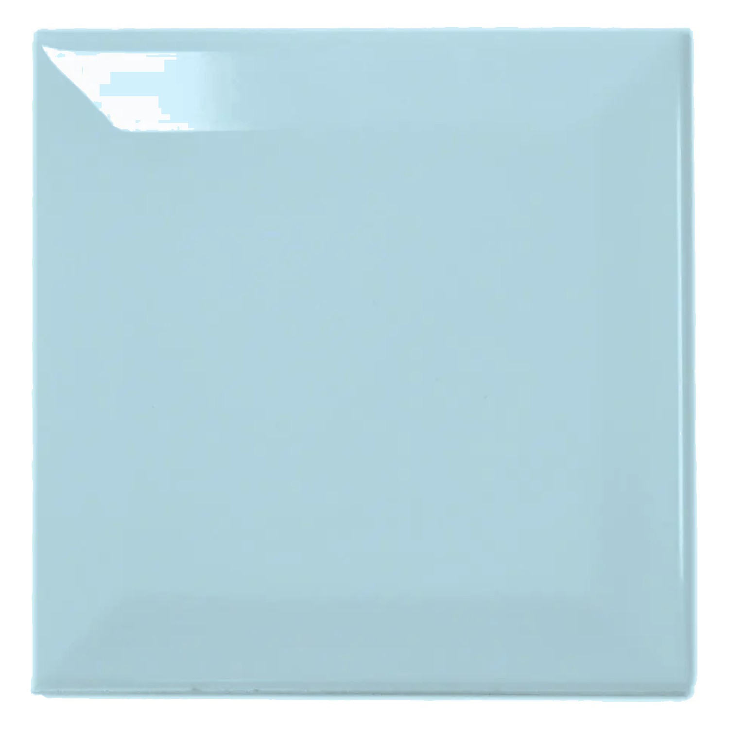 Πλακάκι μετρό Μπλε Αστραφτερό 10x10 cm Όψη Catarina Piscina