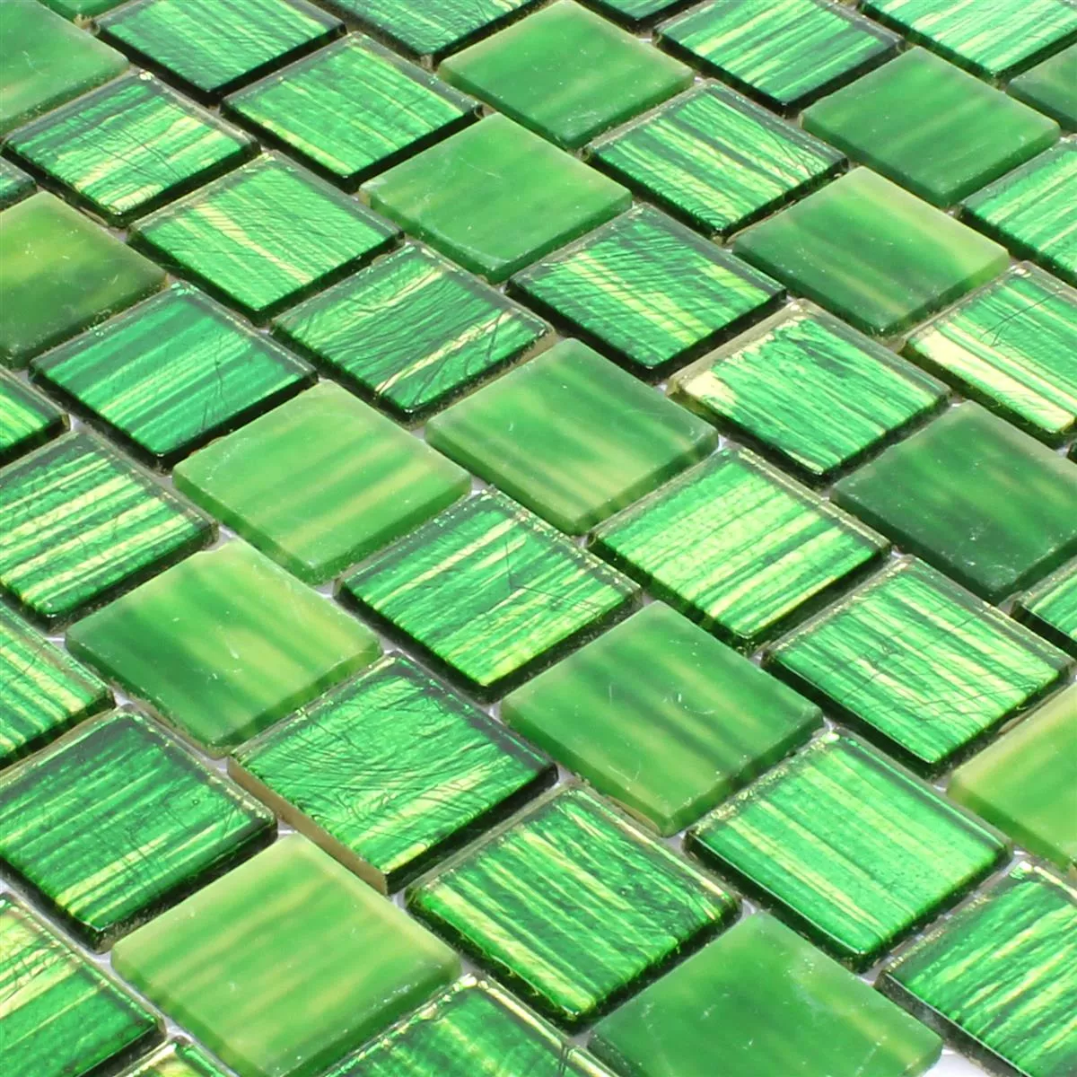 Γυάλινο Μωσαϊκό Πλακάκια Lanzarote Πράσινος Στενός