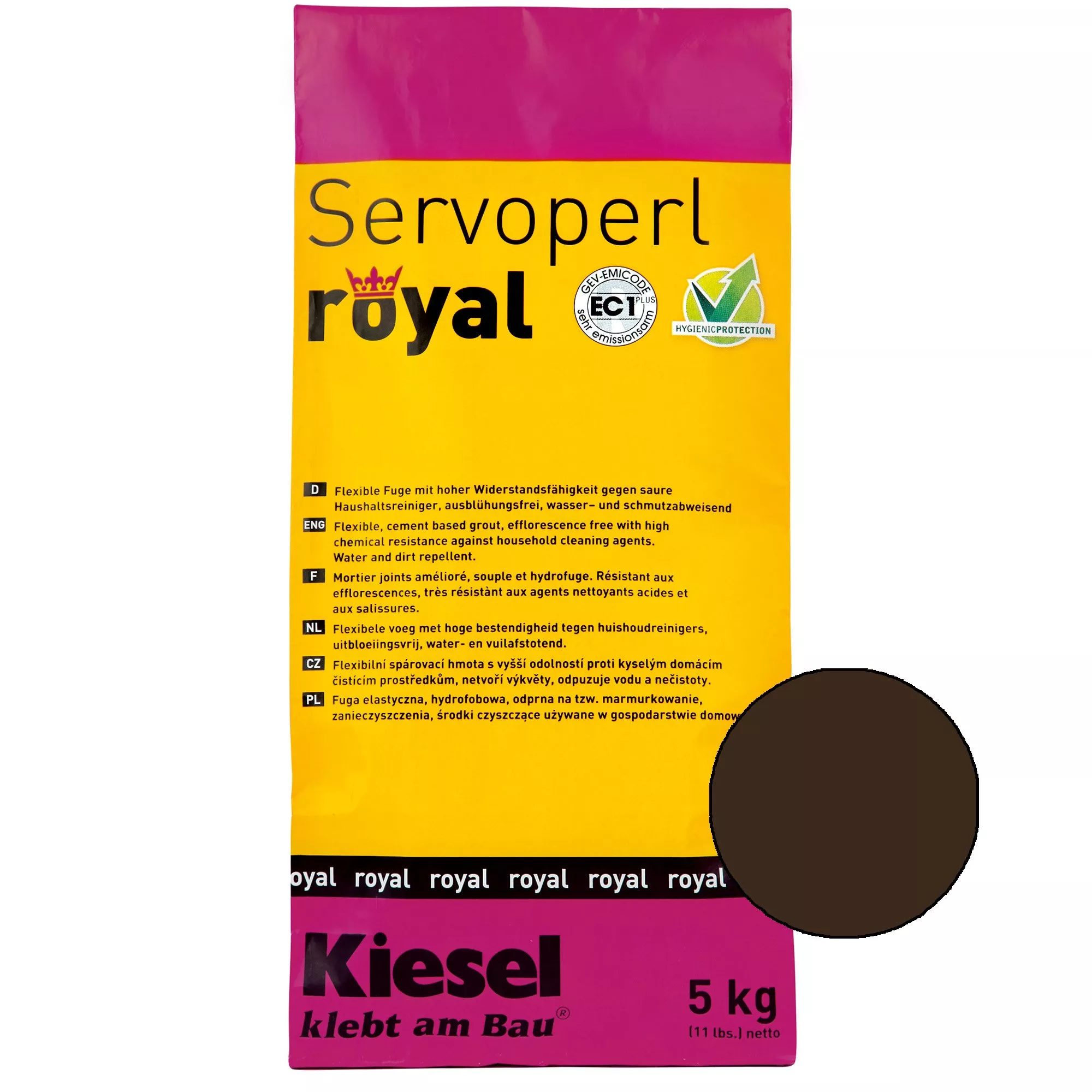 Kiesel Servoperl royal - σύνθετο μείγμα-5 κιλά καφές