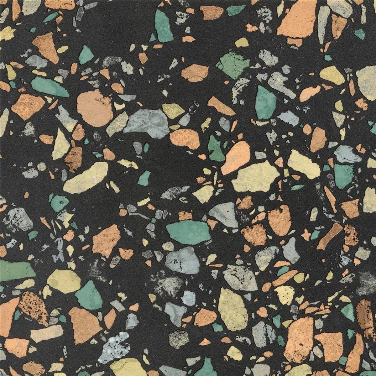 Πλακάκια Δαπέδου Liberty Χρωματιστό Μαύρος 18,5x18,5cm