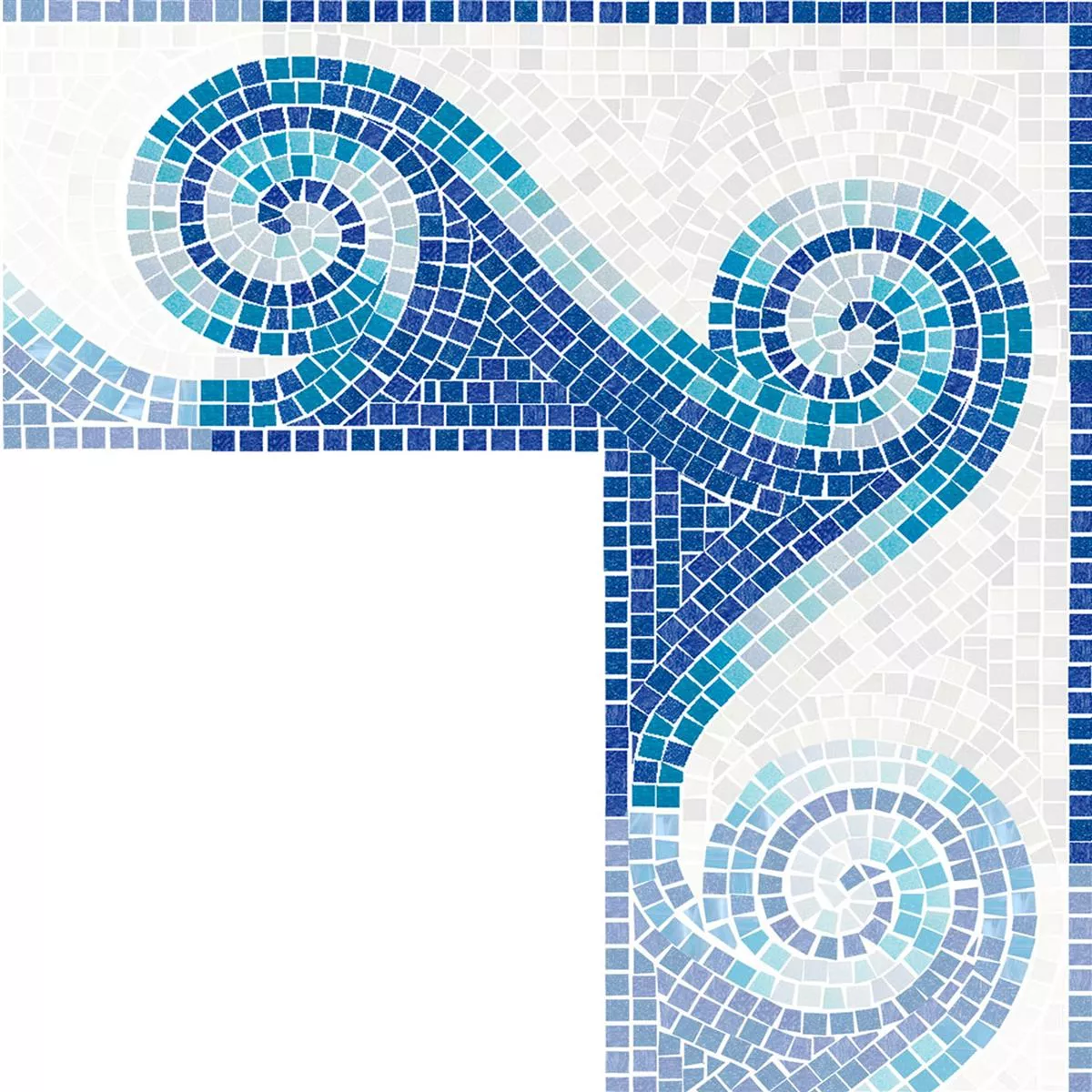 Glas Pool Schwimmbad Fliesen Bordüre Aquatica Fado Corner Glas Pool Schwimmbad Fliesen Bordüre Aquatica Fado Corner