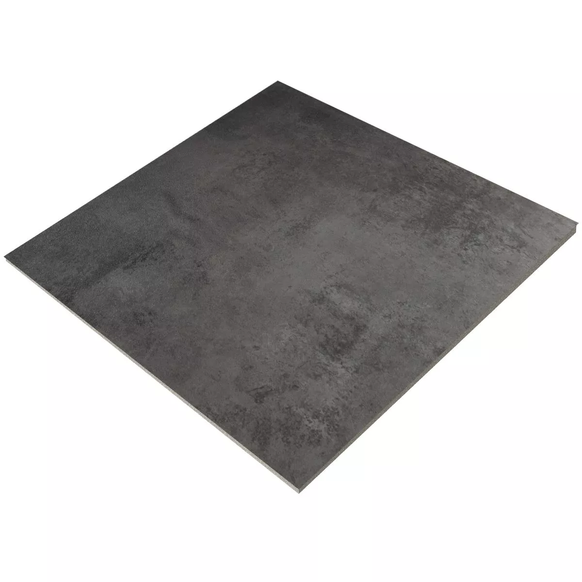 Πλακάκι Δαπέδου Oyama Μεταλλική Εμφάνιση 60x60cm Σκούρο Γκρι