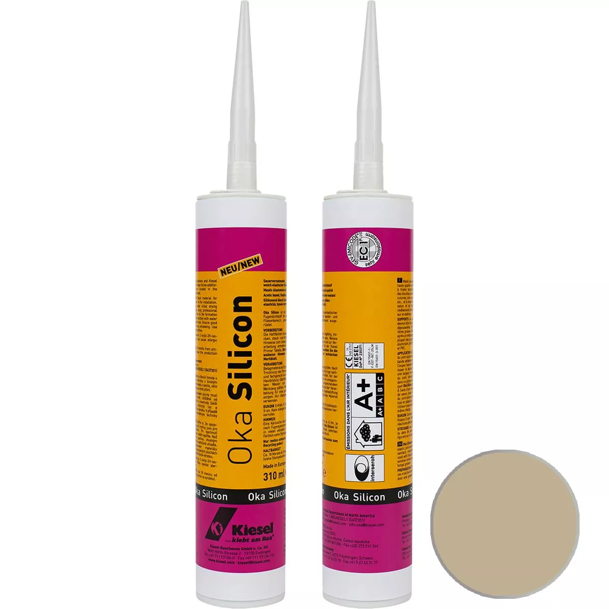 OKA SILICON αρμό σιλικόνης Camel 310 ml