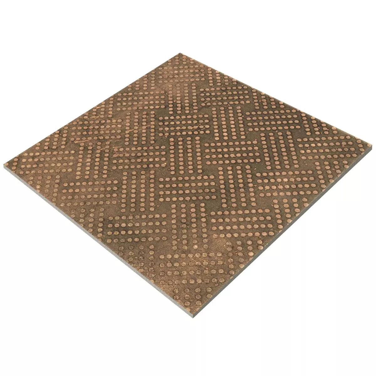 Πλακάκια Δαπέδου Chicago Μεταλλική Εμφάνιση Μπρούντζος R9 - 18,5x18,5cm - 1