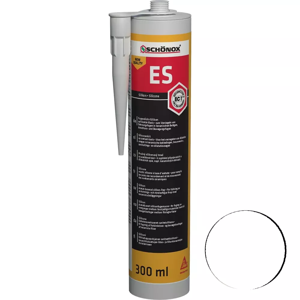 Σιλικόνη Schönox ES White Joint Sealing Silicone (300ml)