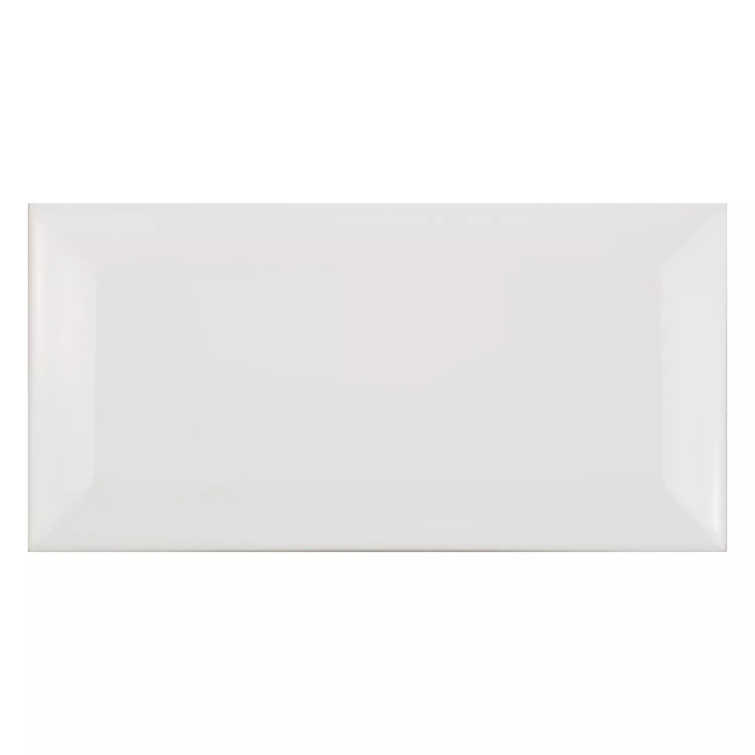 Πλακάκι μετρό Ασπρο Παγωμένος 7,5x15 cm Όψη Pitcox Blanco