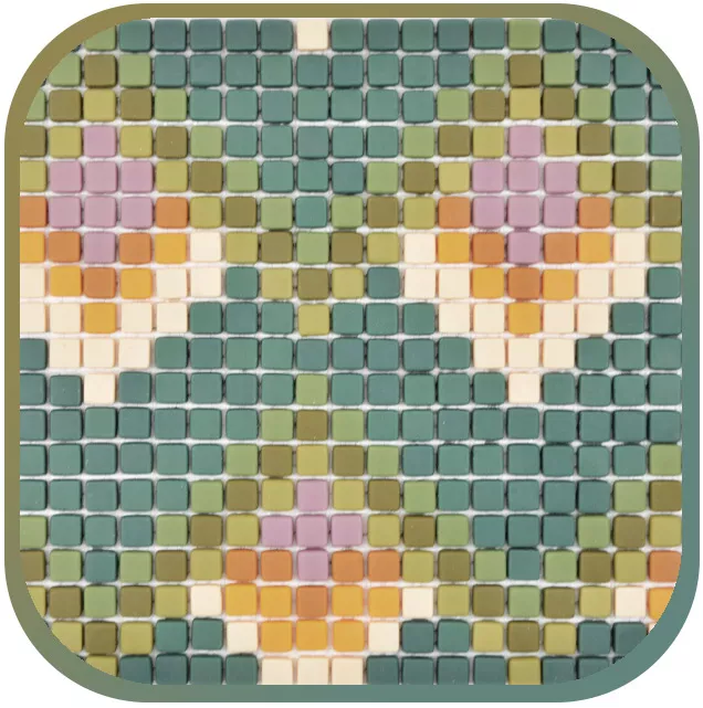 Μωσαϊκά γυαλιού από ανακυκλωμένο γυαλί Μωσαϊκά γυαλιού από ανακυκλωμένο γυαλί